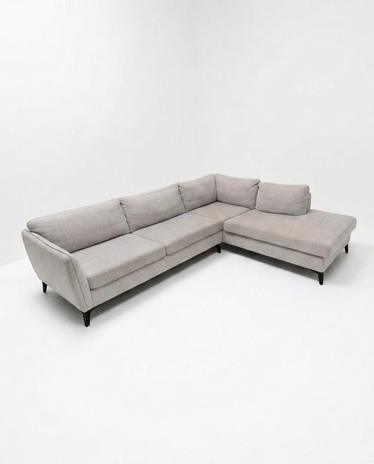 Saturday | 4 sits med schäslong | Alex Beige