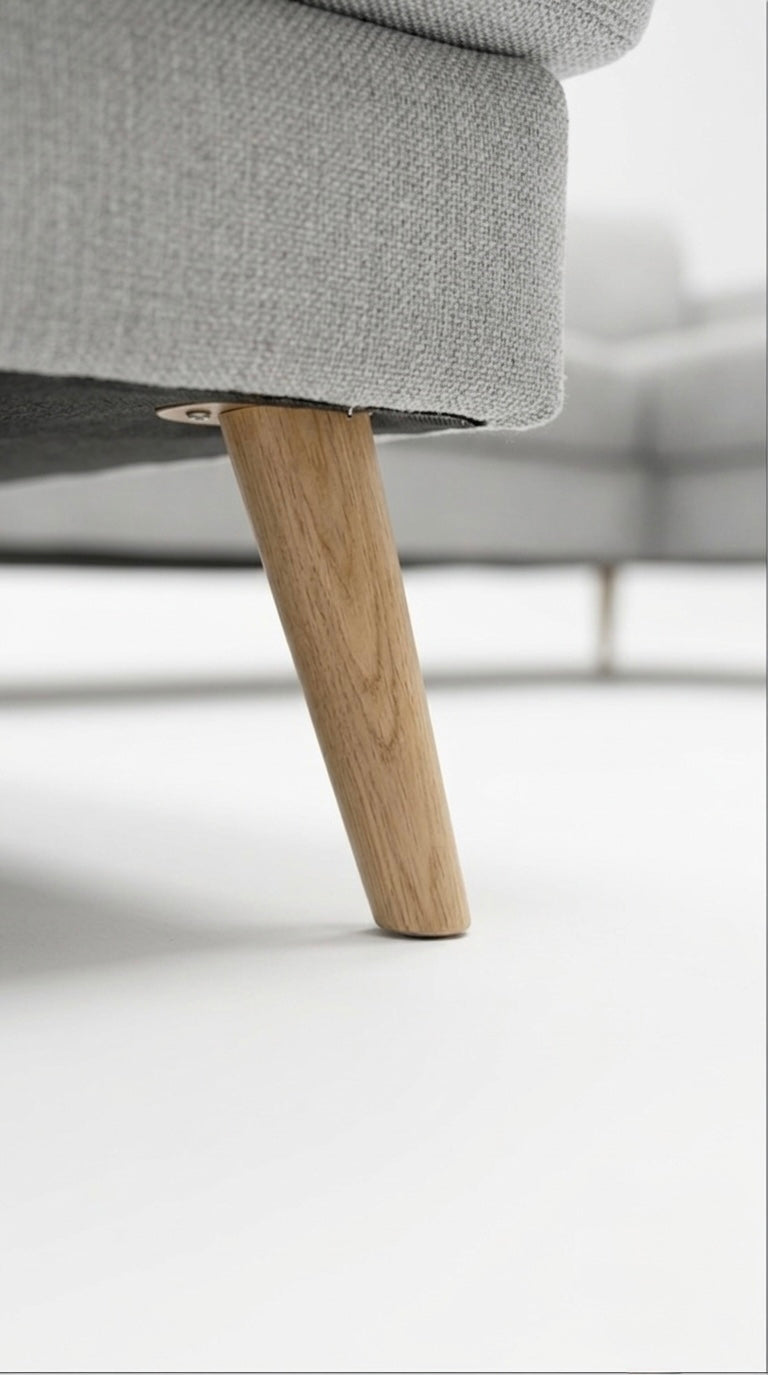 County | 6-sits med schäslong & divan | Alex Beige
