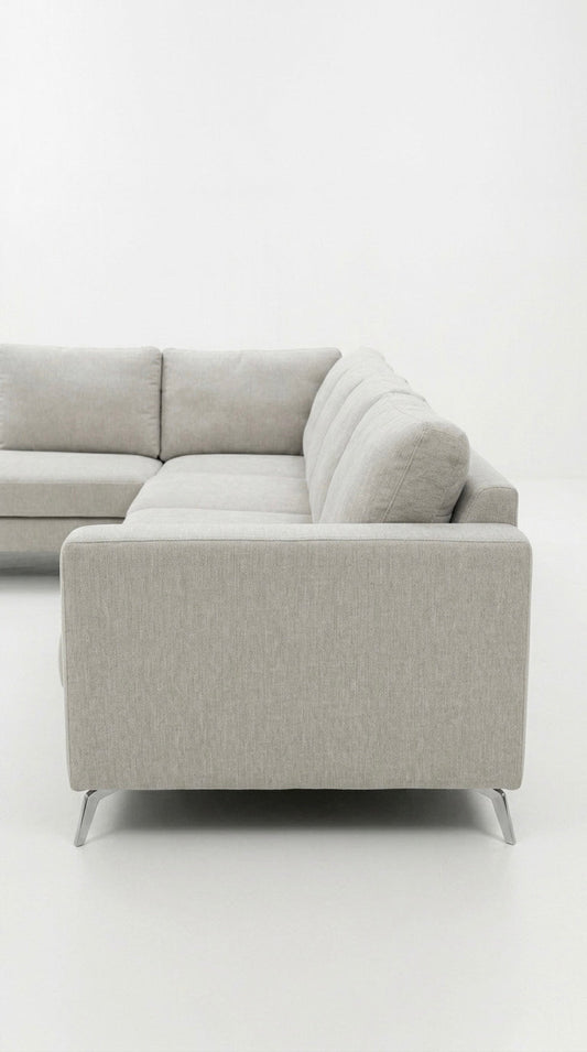 Ocean Lyx | 5-sits med schäslong | Linnébeige |