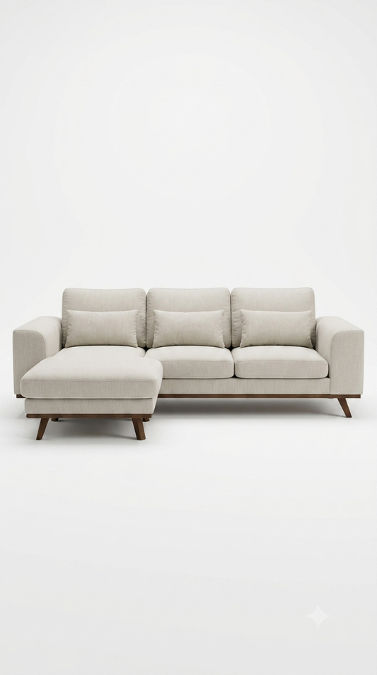 Copenhagen COMPACT - högerdivan — BEIGE