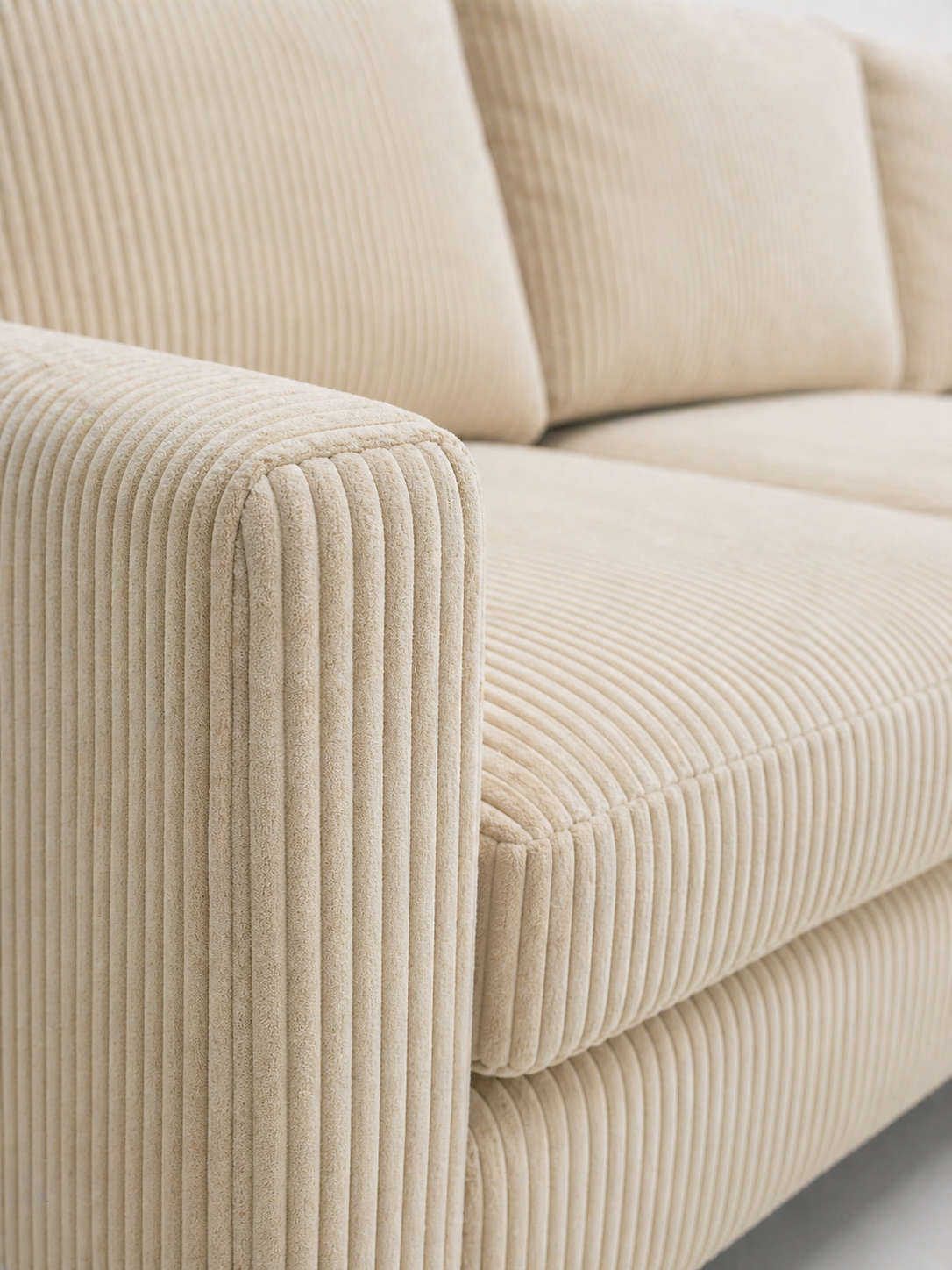 Peppe | 3-seater with reversible chaise longue