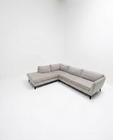 Saturday | 4 sits med schäslong | Alex Beige