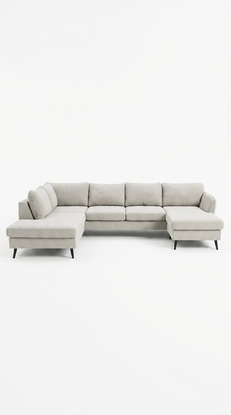County | 6-sits med schäslong & divan