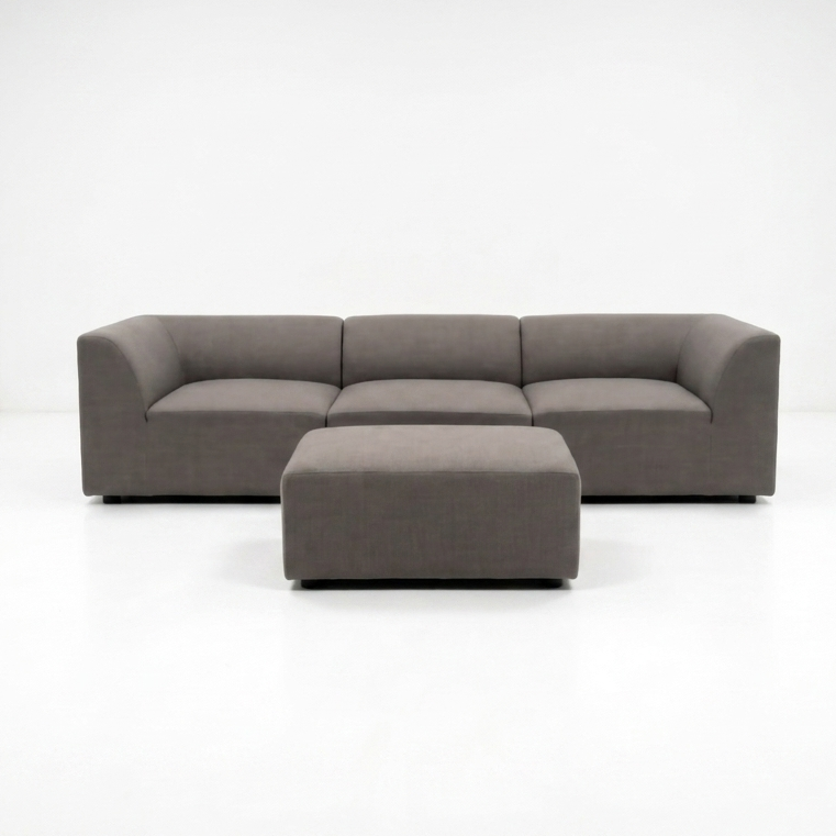 Skejby | 4-seater with footstool | modular sofa