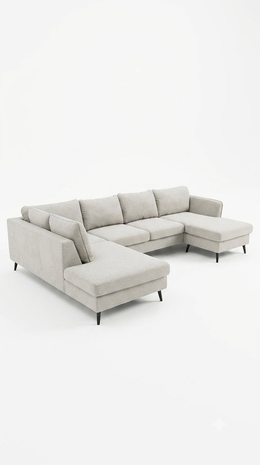 County | 6-sits med schäslong & divan