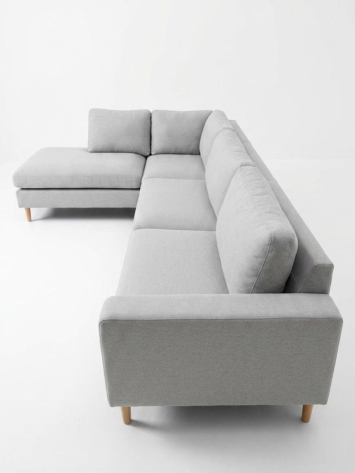 Nilssons | 4 sits med schäslong |