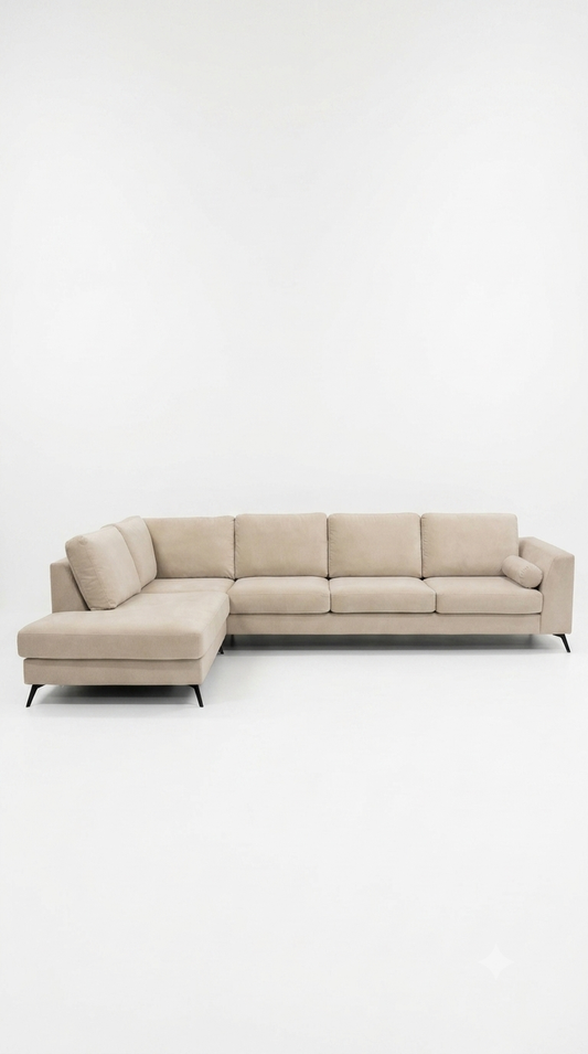 Ocean Lyx | 6-sits | Beige Sammet