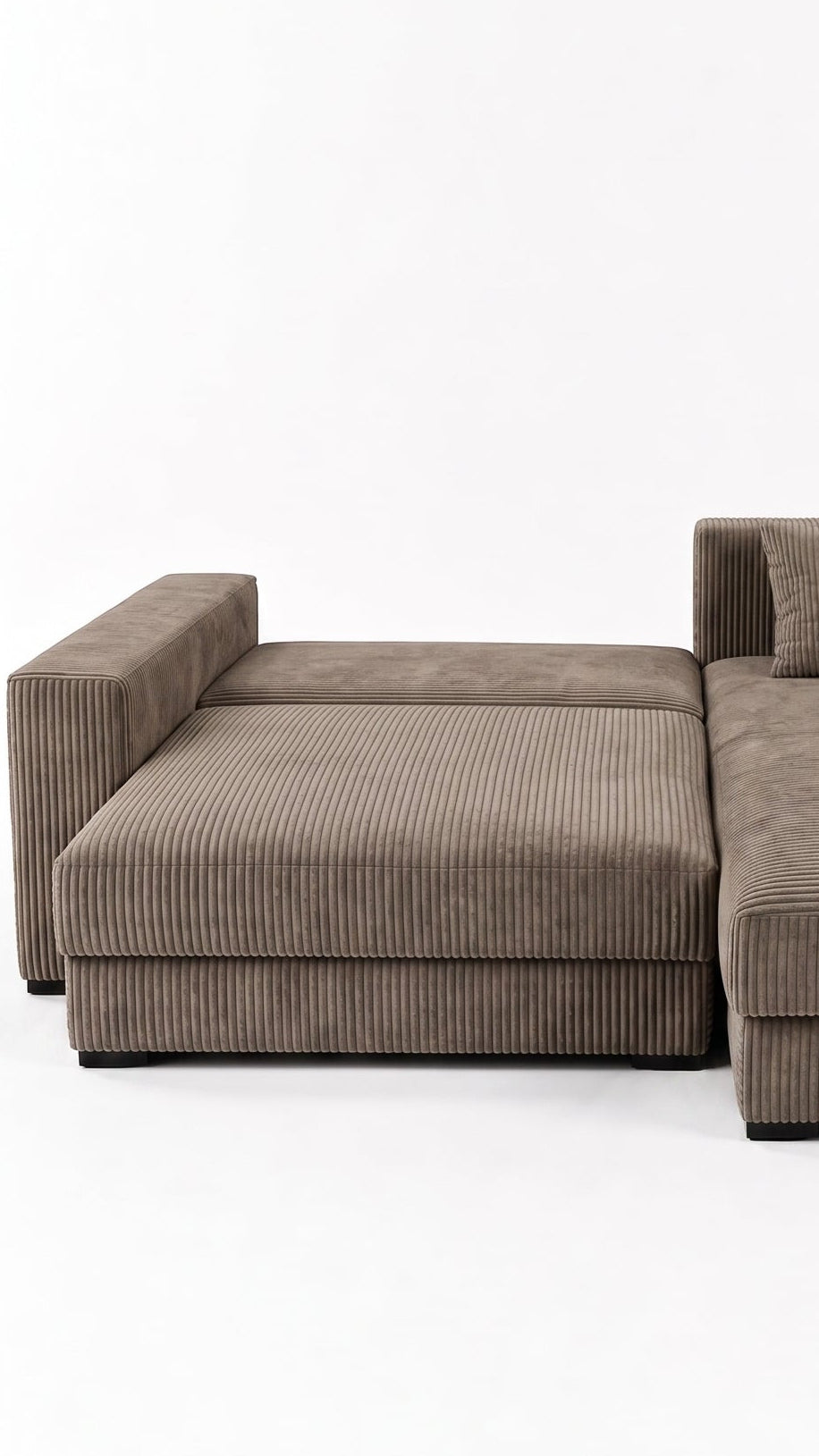 KRAMEN Bäddsoffa vändbar divan med dold förvaring - Lincoln D 17