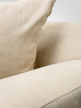 Kingston beige | 4-seater sofa with chaise longue