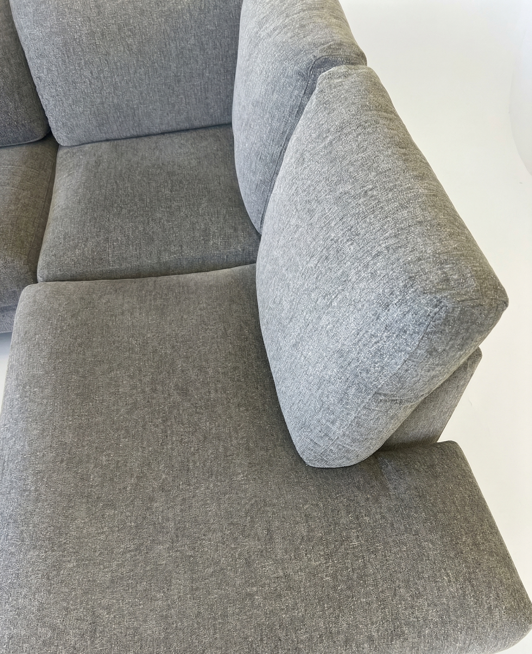 Impulse | 4-sits soffa med schäslong | Fotpall & Nackstöd ingår