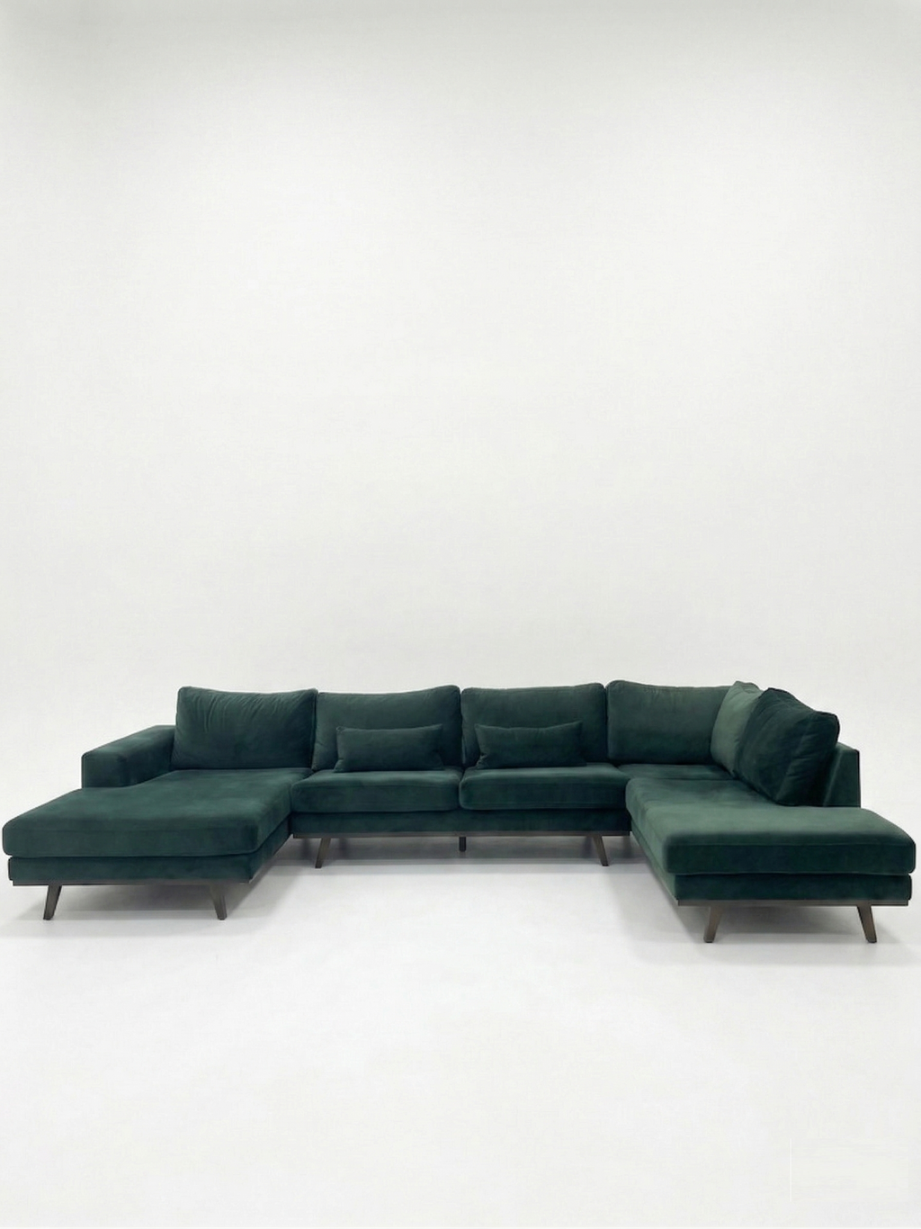 Stockholm | 5 sits med schäslong & divan | Sammet