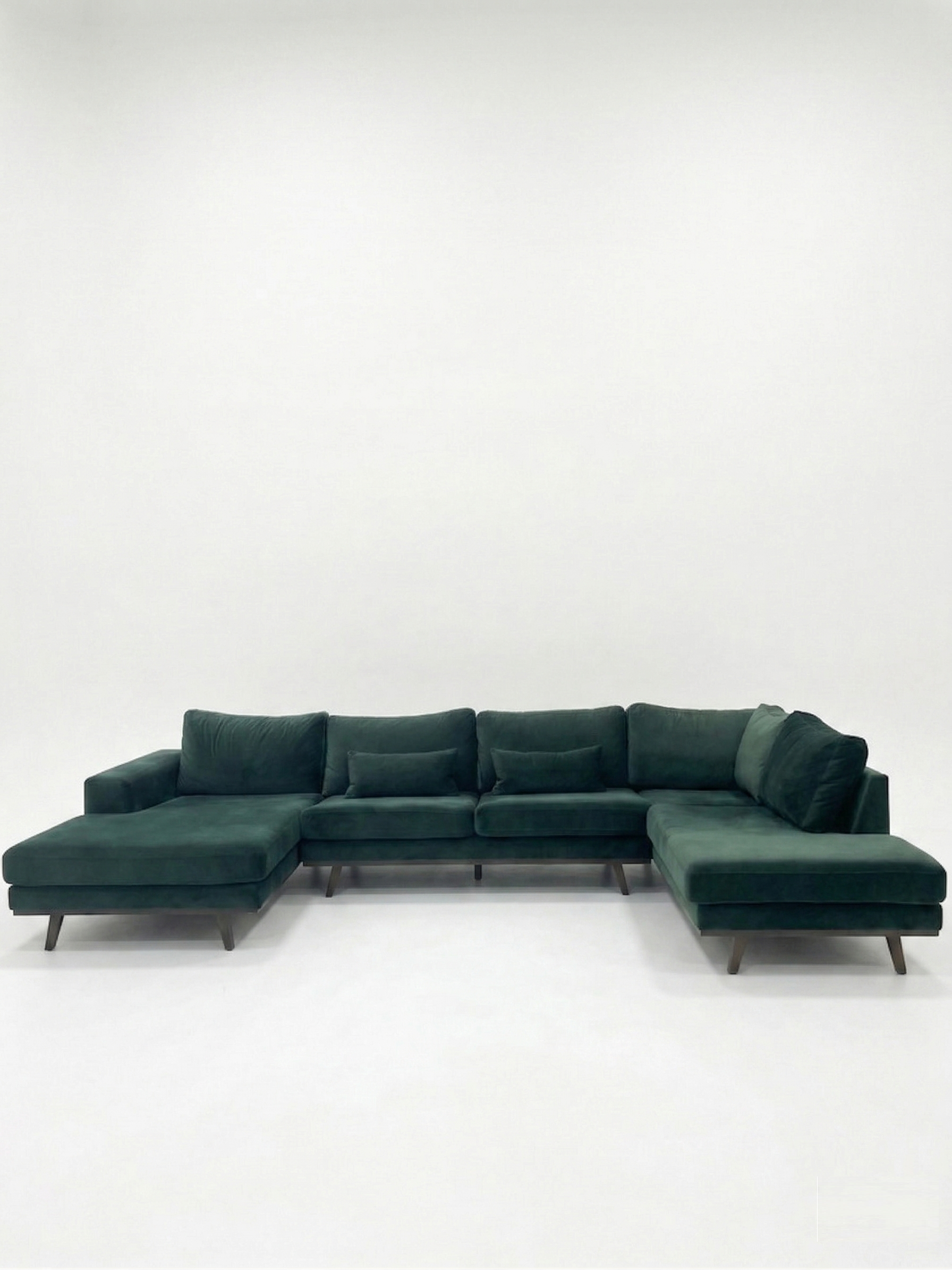 Stockholm | 5 sits med schäslong & divan | Sammet