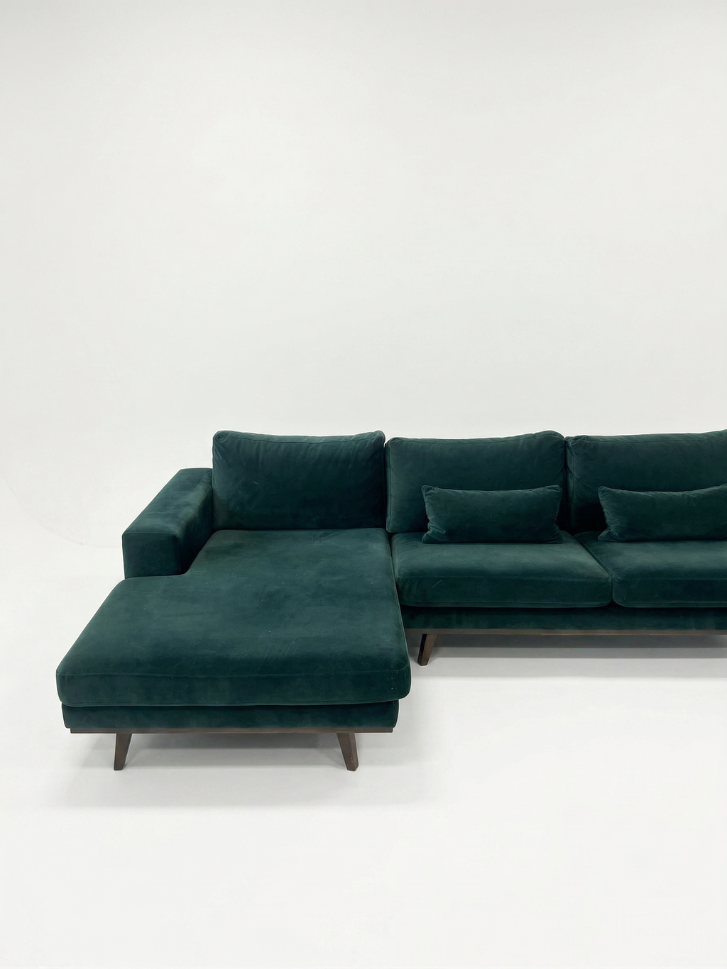 Stockholm | 5 sits med schäslong & divan | Sammet