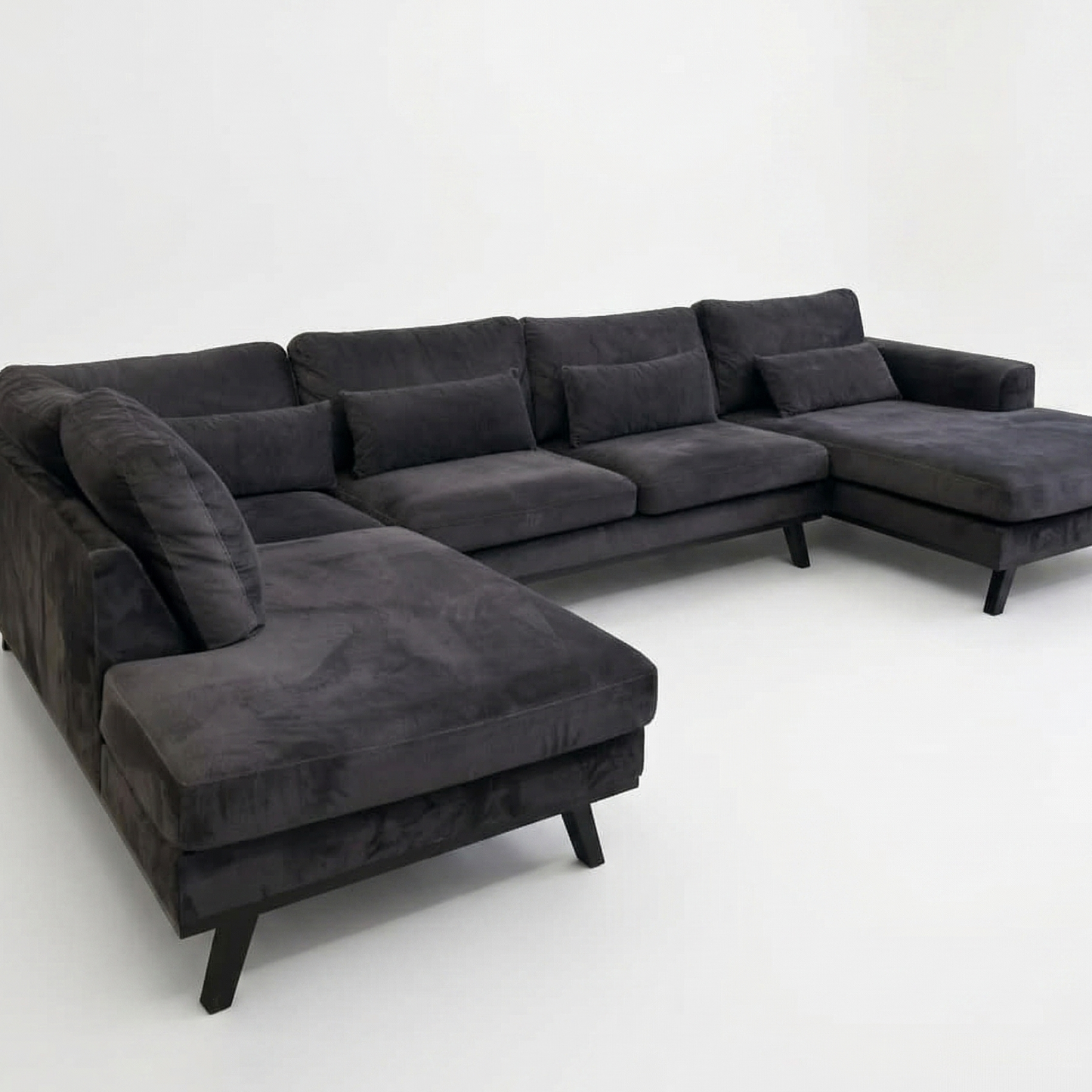 Copenhagen | 5-seater with right-hand divan & left-hand chaise lounge