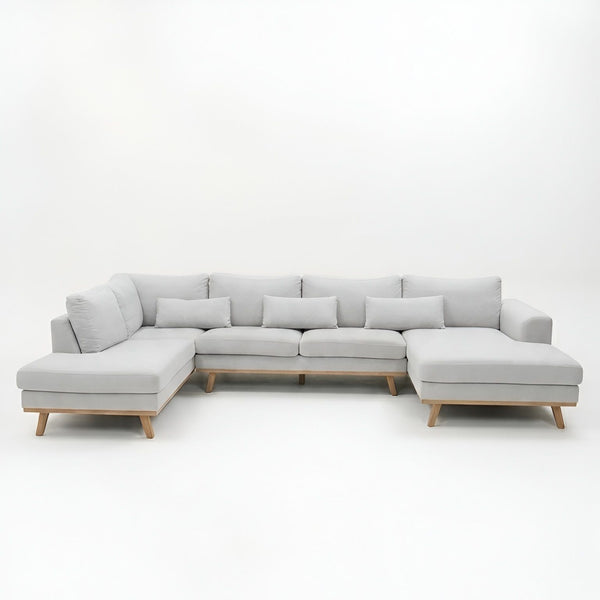 Copenhagen | 6 sits med schäslong & divan | Linnébeige