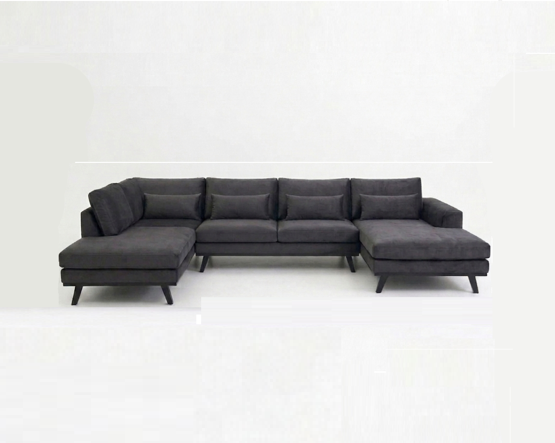 Copenhagen | 5-seater with right-hand divan & left-hand chaise lounge